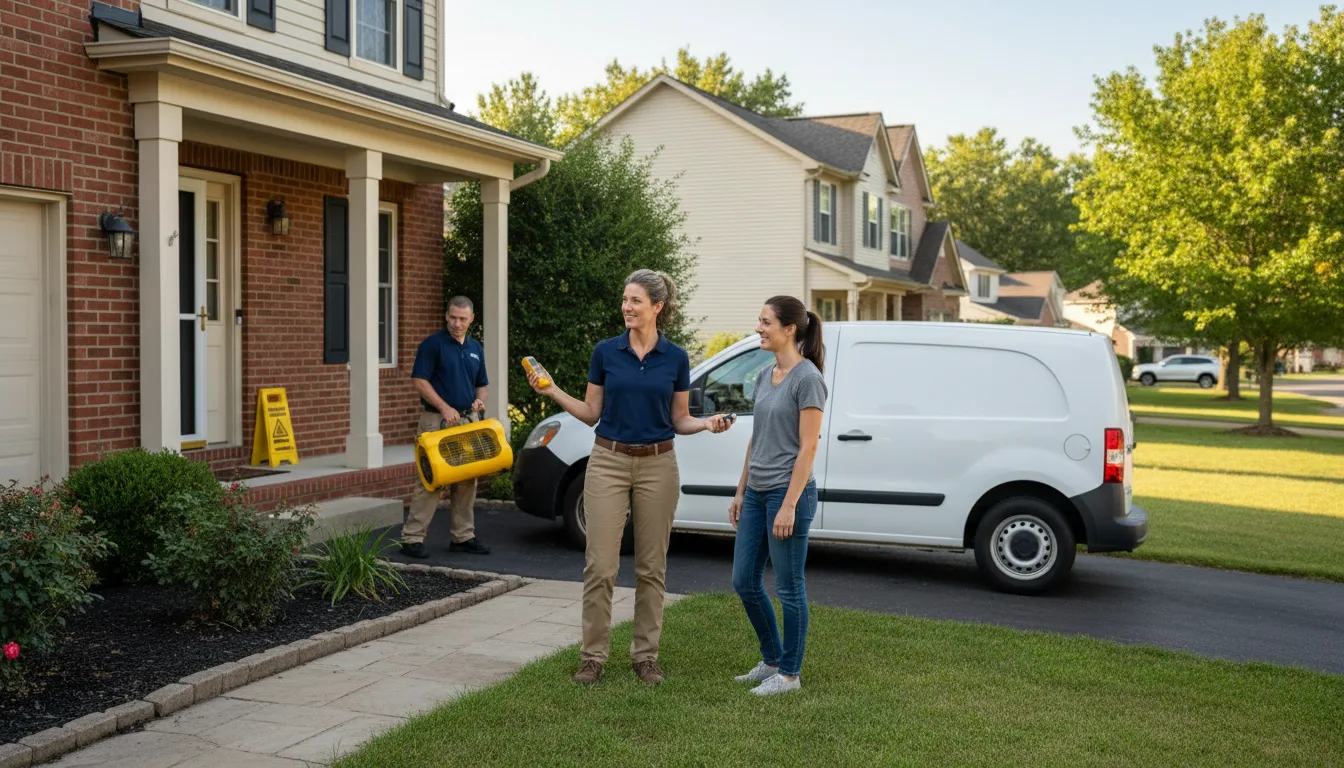 Residential water damage restoration in Lynchburg, SC